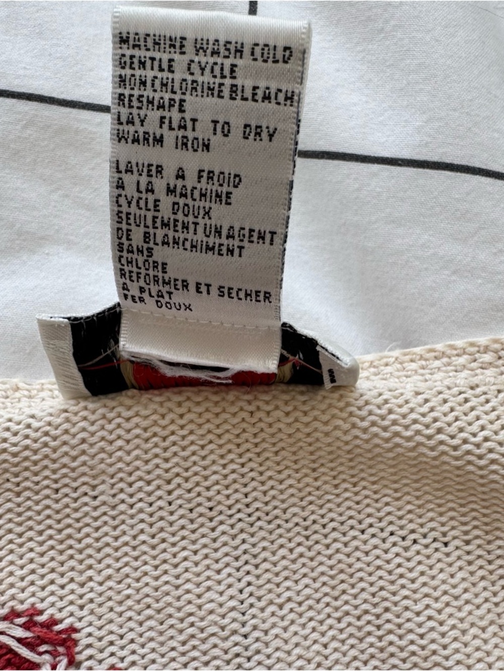 VTG 80s 90s Cottagecore Coquette Floral Embroidered Cardigan size M - Picture 9 of 16